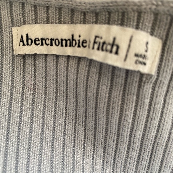 Abercrombie & Fitch Elevated Ribbed Knit Bodysuit (Size S) - Picture 3 of 4